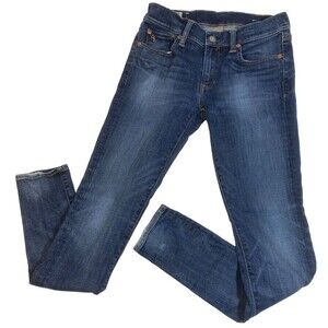 Y2K Polo Ralph Lauren Jeans~Womens 27" Tompkins Skinny Stretch~Vintage Preppy